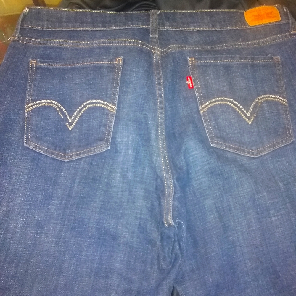 Levi dark denim